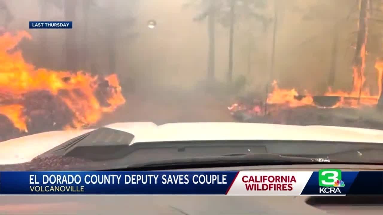 ‘very Humbling’: Deputy Describes Driving Through Fire To Save Couple Stuck In Mosquito Fire