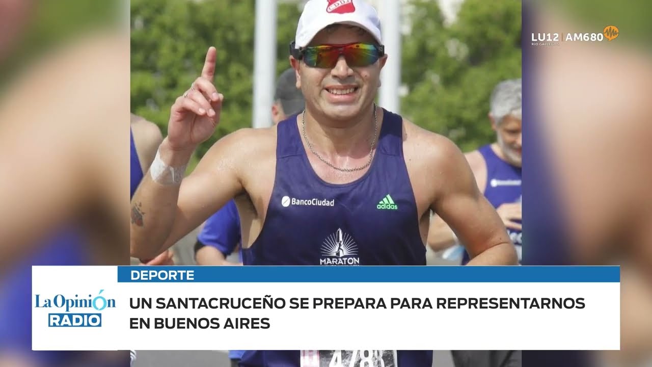 Víctor Constante, Ei Runner De Santa Cruz Que Correrá Otra Vez Los 42k De Ciudad De Buenos Aires