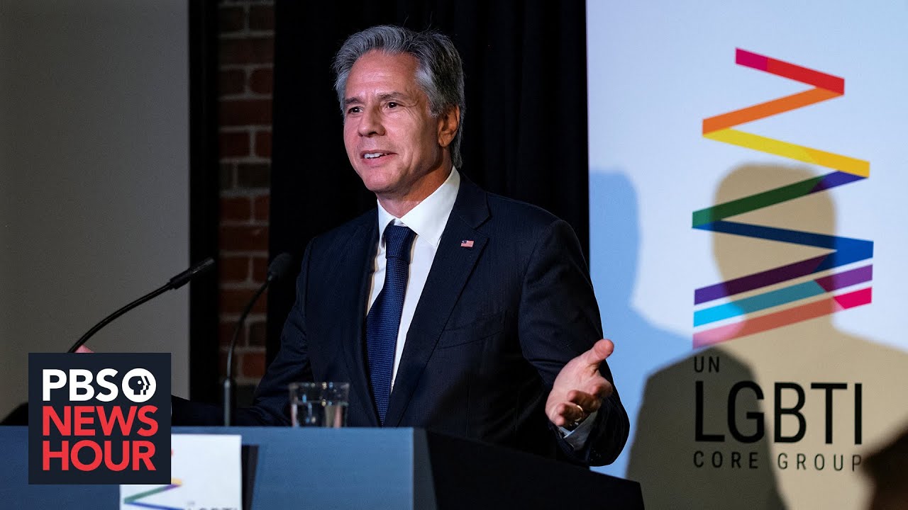 Watch: Blinken Urges Global Effort To Expand Lgbtq Rights