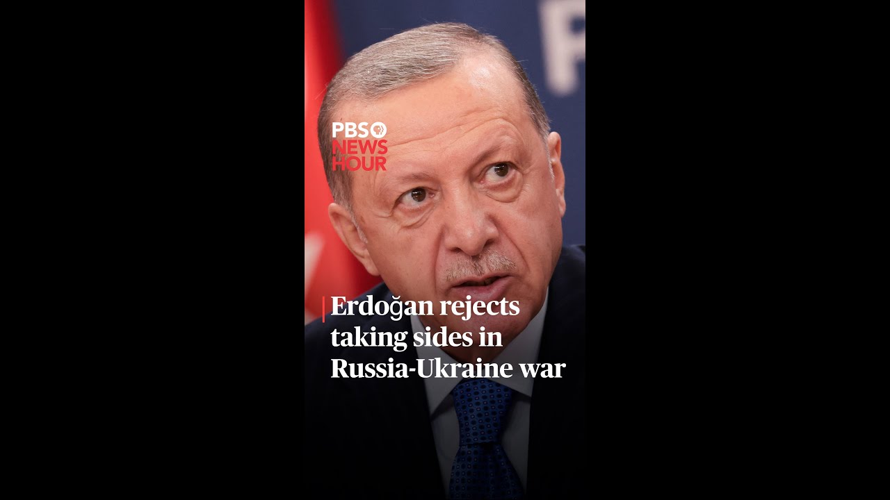 Watch: Erdoğan Rejects Taking Sides In Russia Ukraine War #shorts