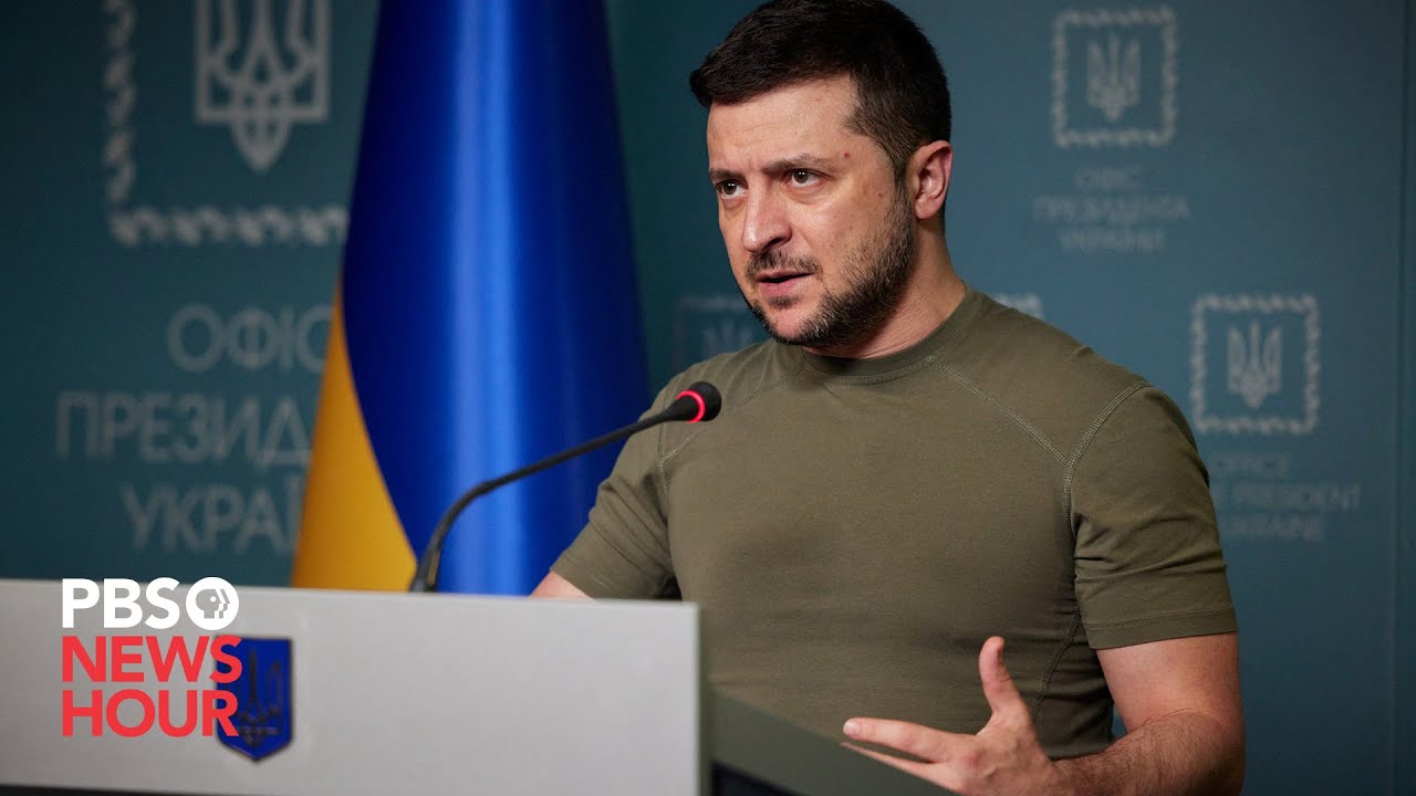 Watch Live: Ukrainian President Zelenskyy Addresses The 2022 United Nations General Assembly