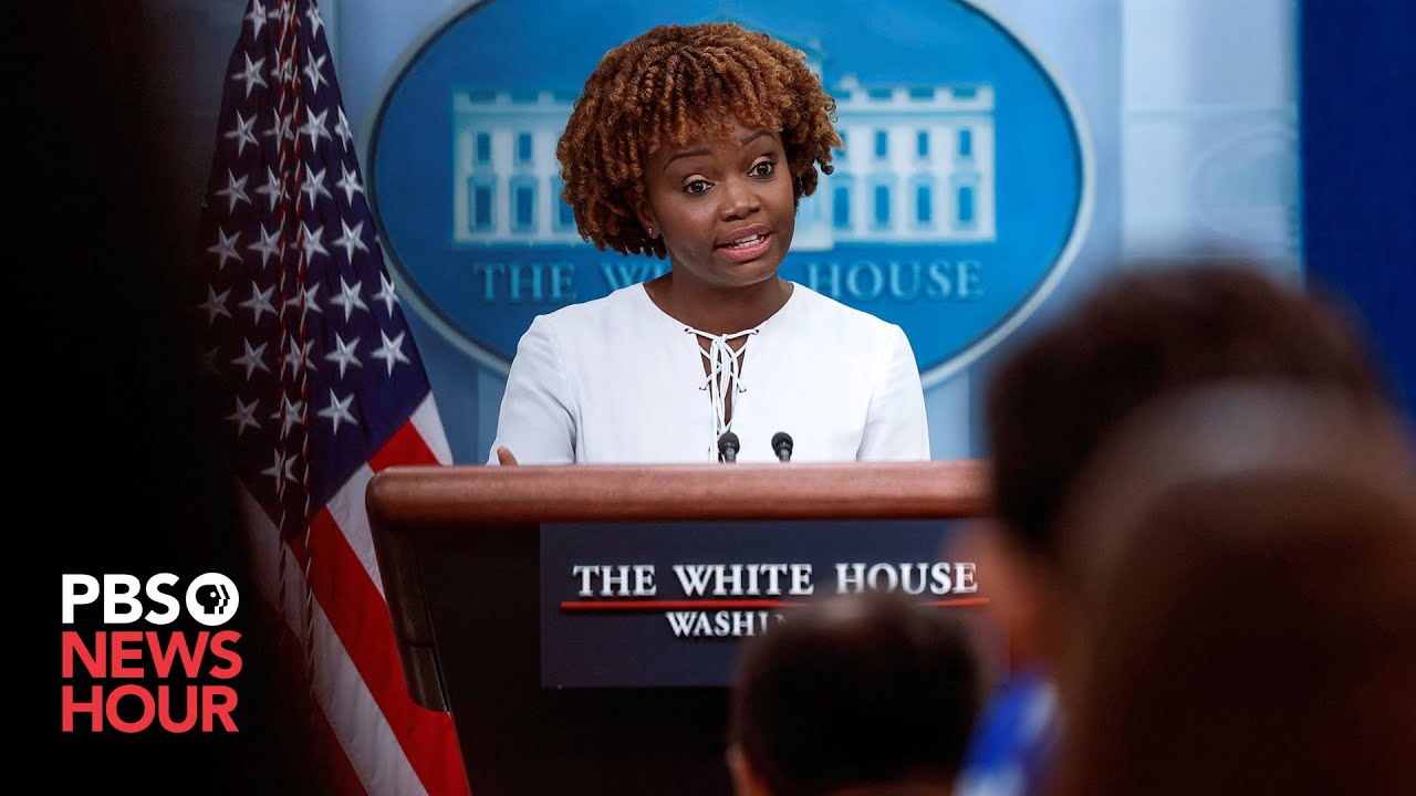 WATCH LIVE: White House press secretary Karine Jean-Pierre, NSA Jake Sullivan hold news briefing 1 Watch Live: White House Press Secretary Karine Jean Pierre, Nsa Jake Sullivan Hold News Briefing