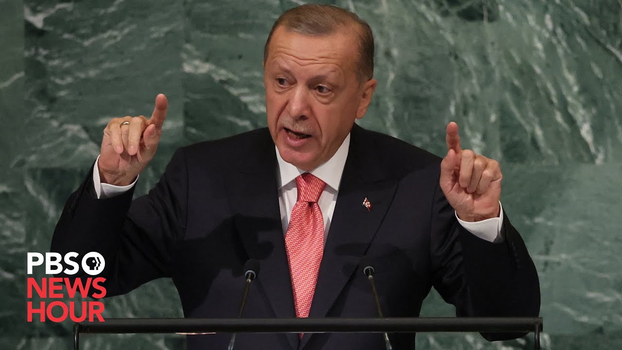 Watch: Turkish President Recep Tayyip Erdoğan Addresses The 2022 United Nations General Assembly