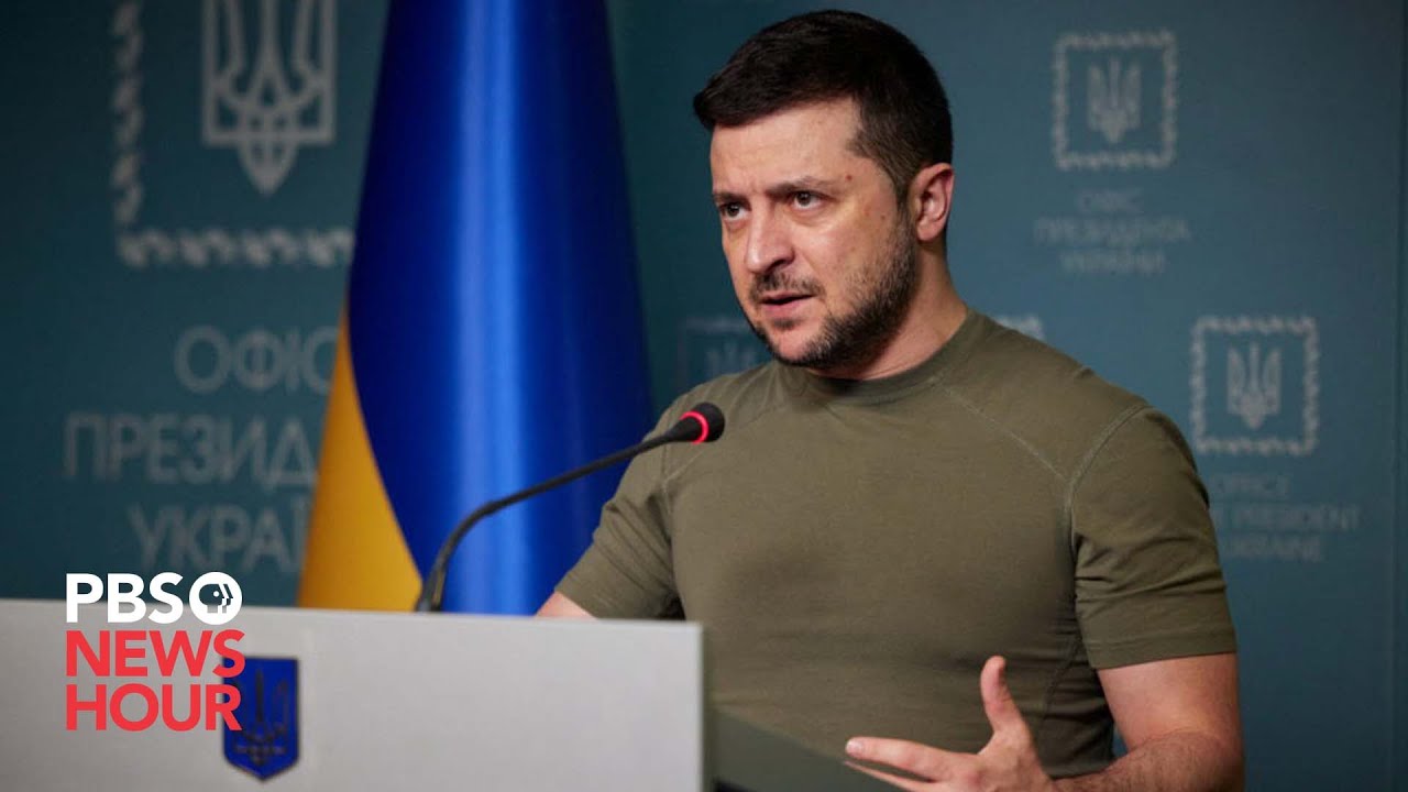 Watch: Ukrainian President Zelenskyy Addresses The 2022 United Nations General Assembly