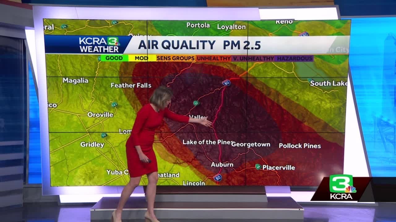 When To Expect Air Quality Relief From Mosquito Fire Smoke