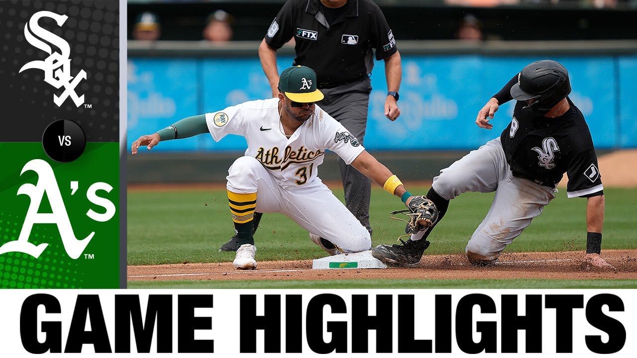 White Sox Vs. A’s Game Highlights (9/10/22) | Mlb Highlights