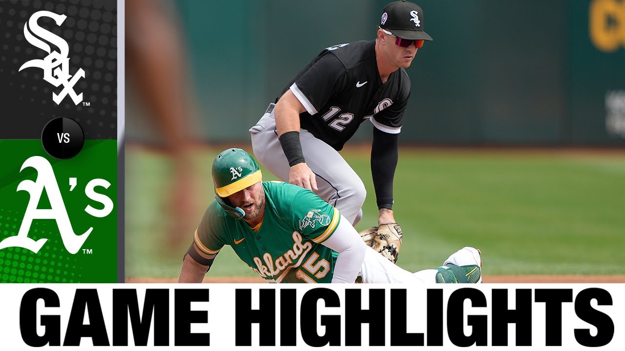 White Sox Vs. A’s Game Highlights (8/28/22) | Mlb Highlights