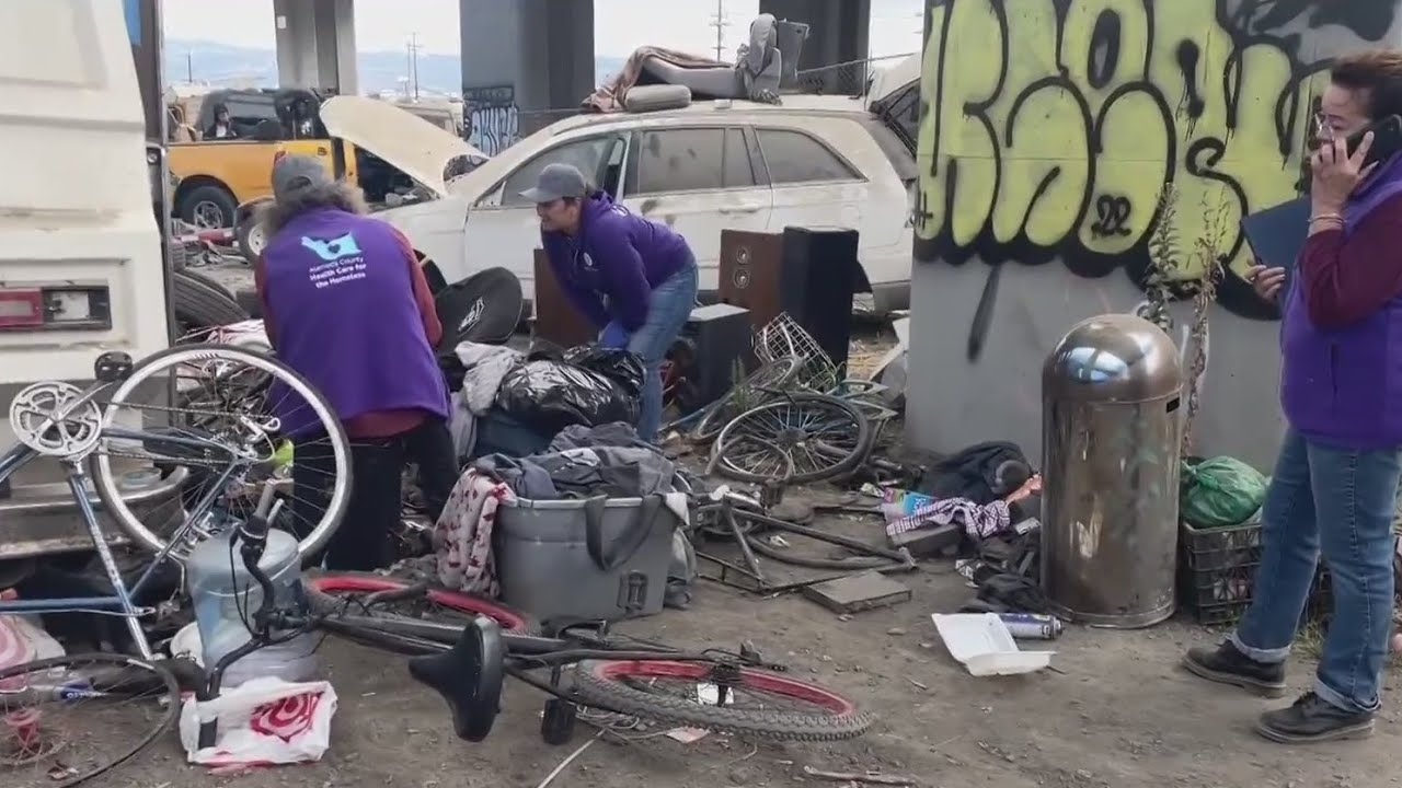 Work, Outreach To Clear Oakland Wood St. Homeless Encampment Going Slowly