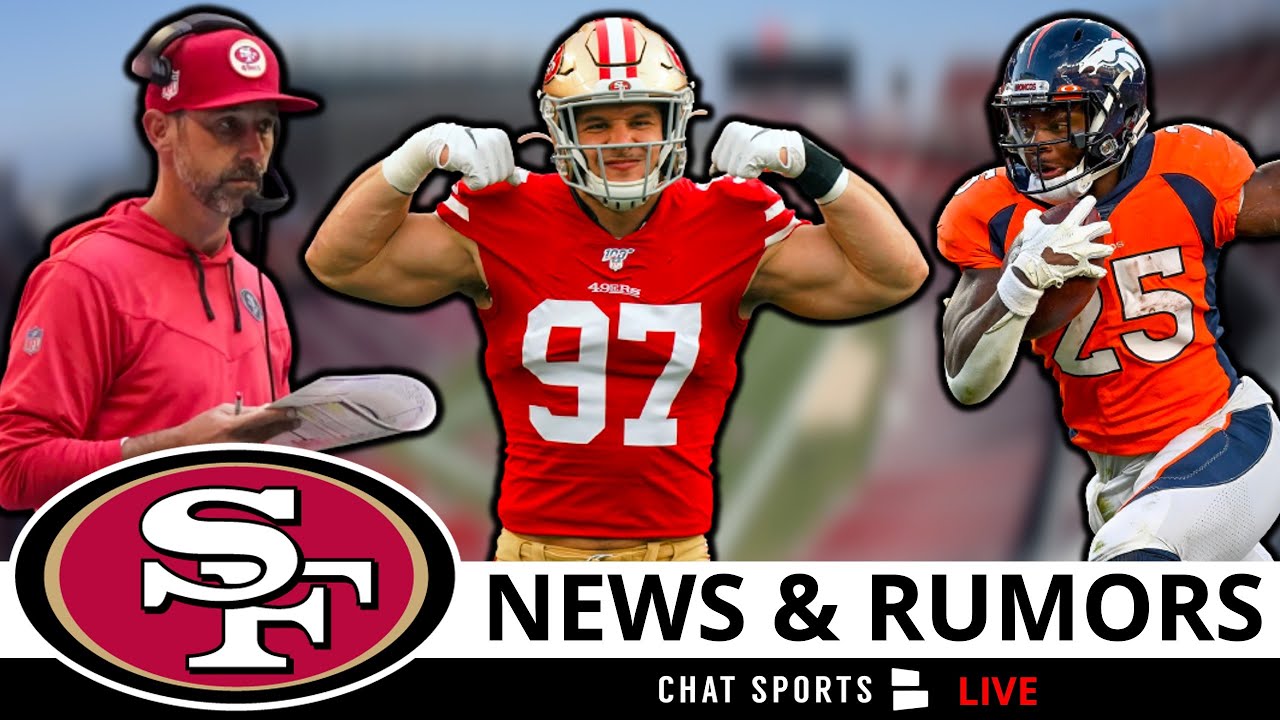 49ers Report LIVE: Trade For Melvin Gordon Or Cam Akers? 49ers vs Chiefs Preview; 49ers News, Rumors 1 49ers report live trade for melv