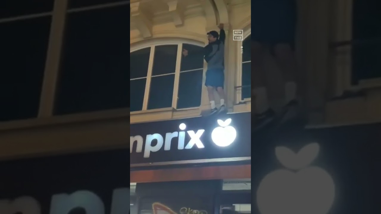 athletes use parkour to turn off