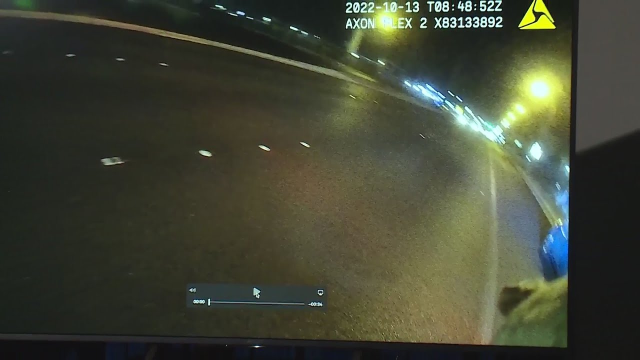 Body-worn camera footage shows shooting involving slain Las Vegas Metro police officer 1 body worn camera footage shows s