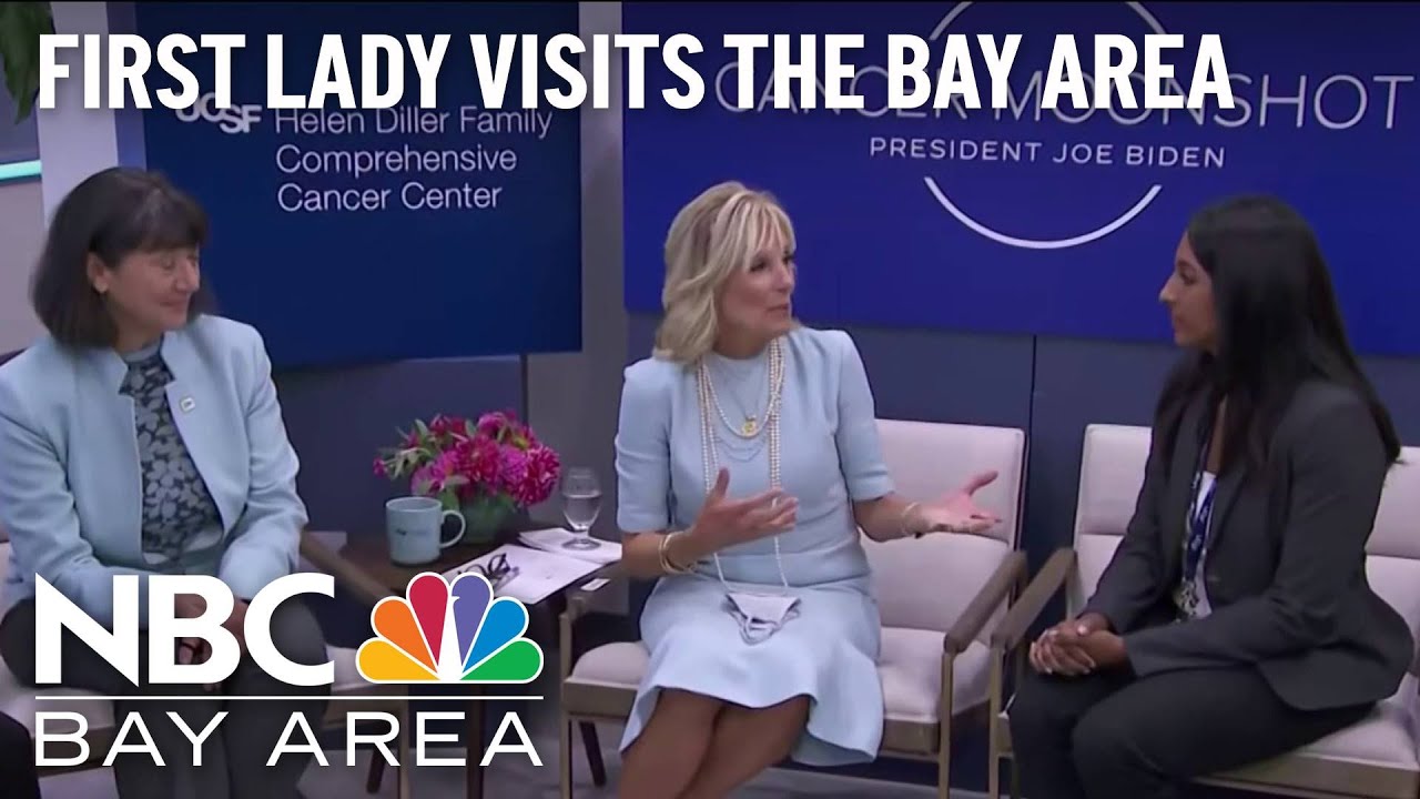 First Lady Jill Biden Tours UCSF During Bay Area Visit 1 first lady jill biden tours ucsf