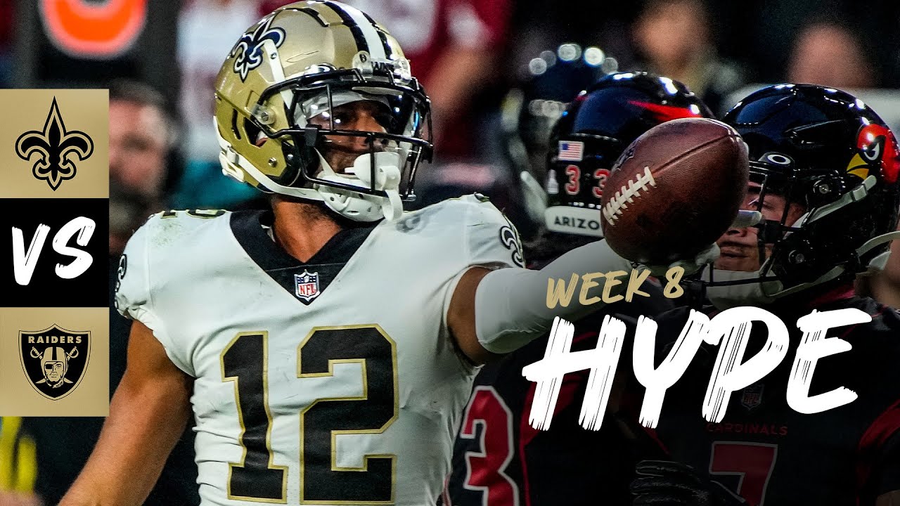 Las Vegas Raiders vs New Orleans Saints Week 8 HYPE | 2022 NFL 1 las vegas raiders vs new orleans