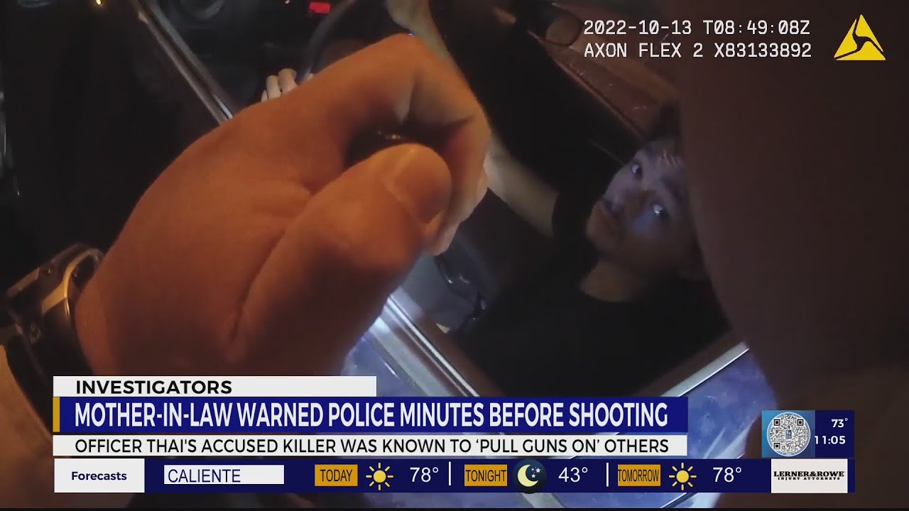 Mother-in-law warned police minutes before shooting that killed Las Vegas officer, injured her 1 mother in law warned police minu