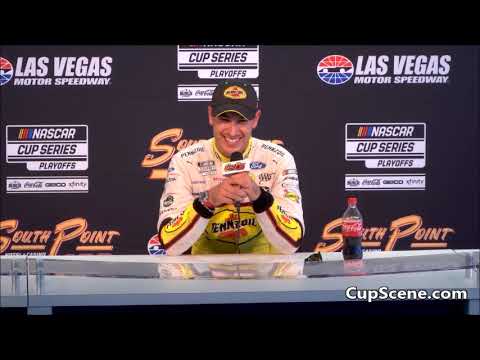 NASCAR in Las Vegas Oct. 2022: Joey Logano post race 1 nascar in las vegas oct 2022 joe