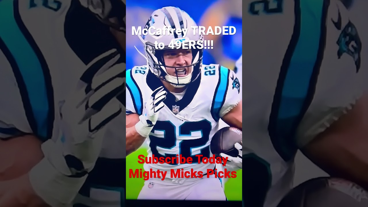 nfl trade christian mccaffery to