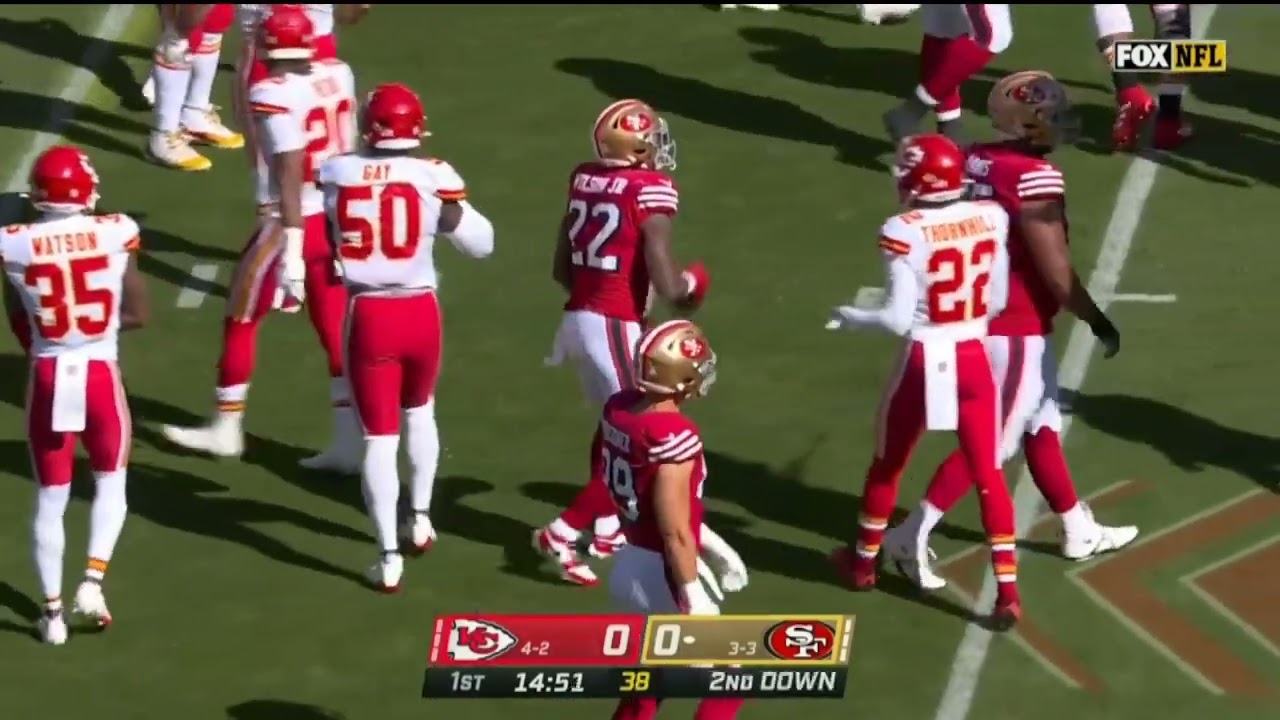 Openning shott !!! San Francisco 49ers vs Kansas City Chiefs 10/23/2022 1 openning shott san francisco 49e 3