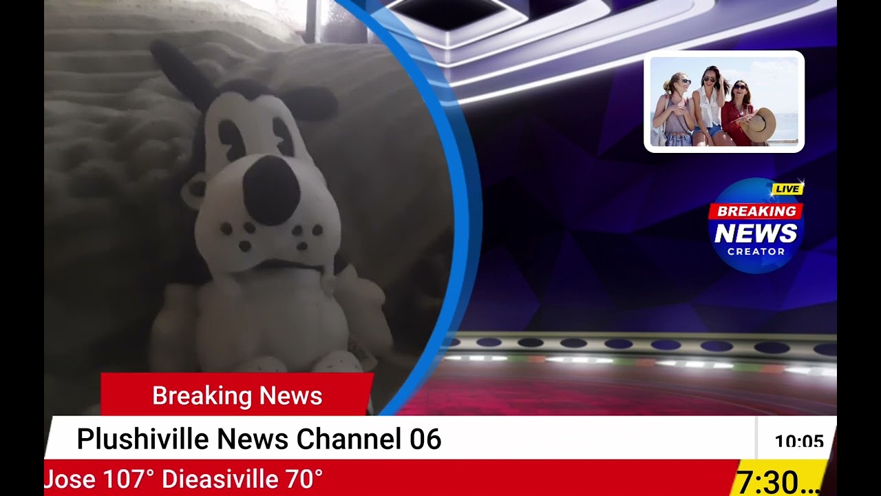 plushiville news channel 06 san