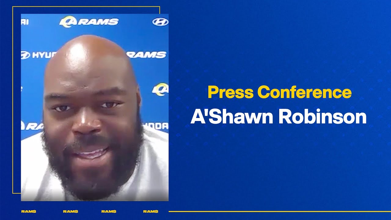 Rams DT A'Shawn Robinson Talks About Defense's Performance vs. Panthers & His Approach To A Bye Week 1 rams dt ashawn robinson talks ab