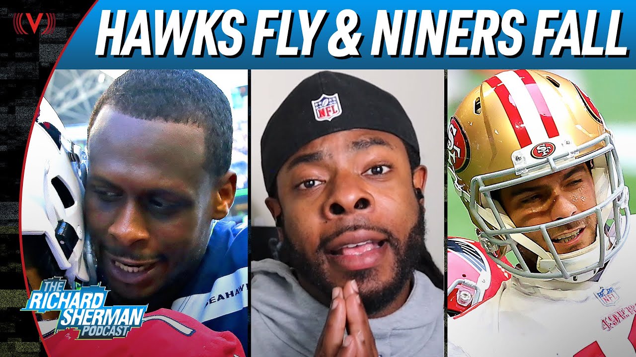 Reaction to Seahawks shutting down Cardinals, 49ers losing to Falcons | Richard Sherman Podcast 1 reaction to seahawks shutting do
