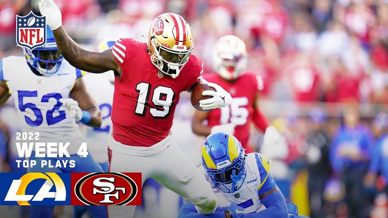 San Francisco 49ers Top Plays vs Los Angeles Rams 2022 Regular Season Week 4 1 san francisco 49ers top plays vs 2