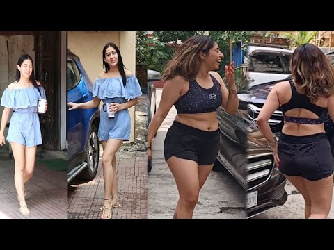 sara ali khan neha bhasin spotte