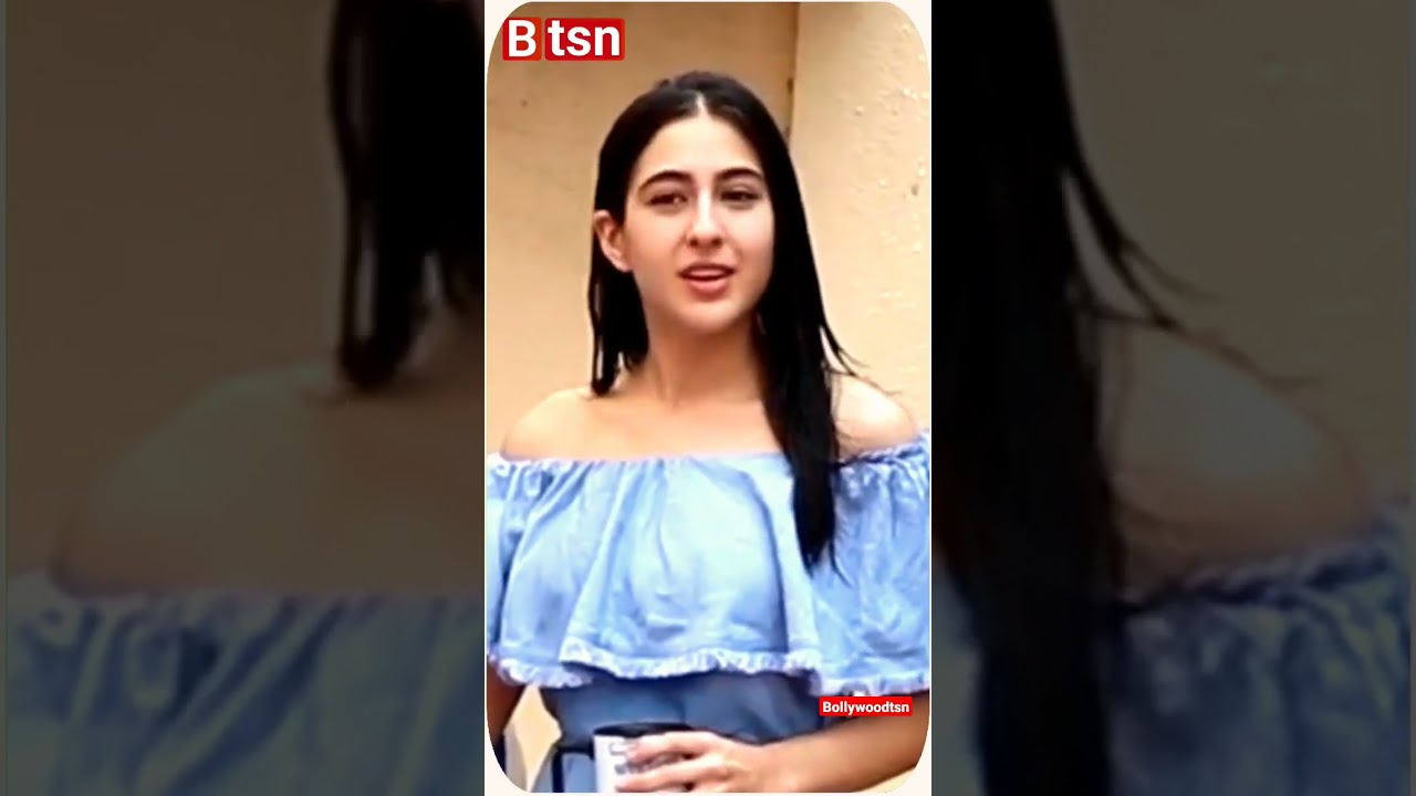 Sara Ali Khan 🥰 Now Video Spotted पर Santacruz #shortvideo 1 sara ali khan now video spotted