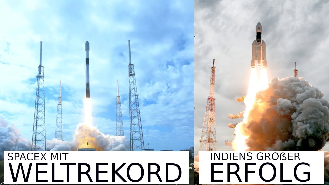 Space News: SpaceX mit Weltrekord | ESA ersetzt Roscosmos | Starlink im Iran | Indiens Erfolg 1 space news spacex mit weltrekord