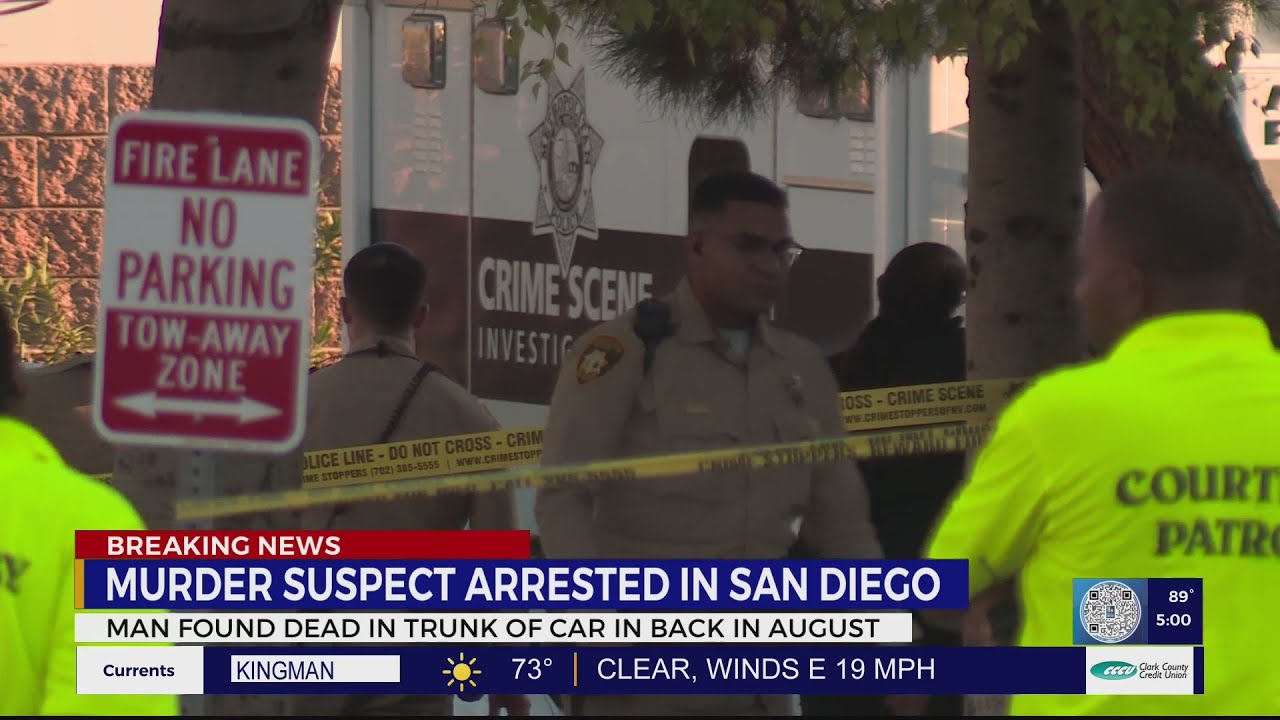 suspect arrested in san diego af