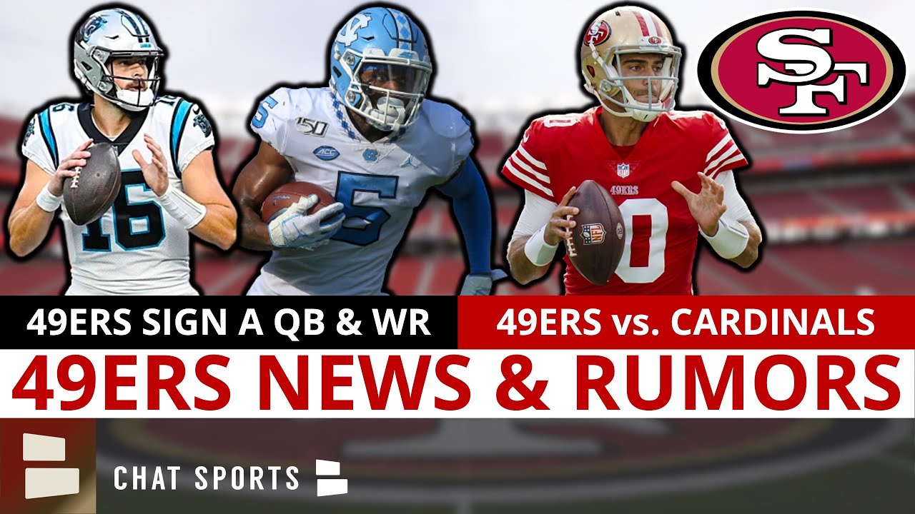 49ers Sign QB Jacob Eason & WR Dazz Newsome | LATEST San Francisco 49ers News & Rumors LIVE 1 49ers sign qb jacob eason wr daz