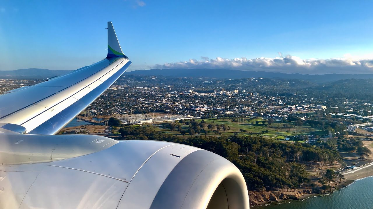4k full flight alaska airlines b