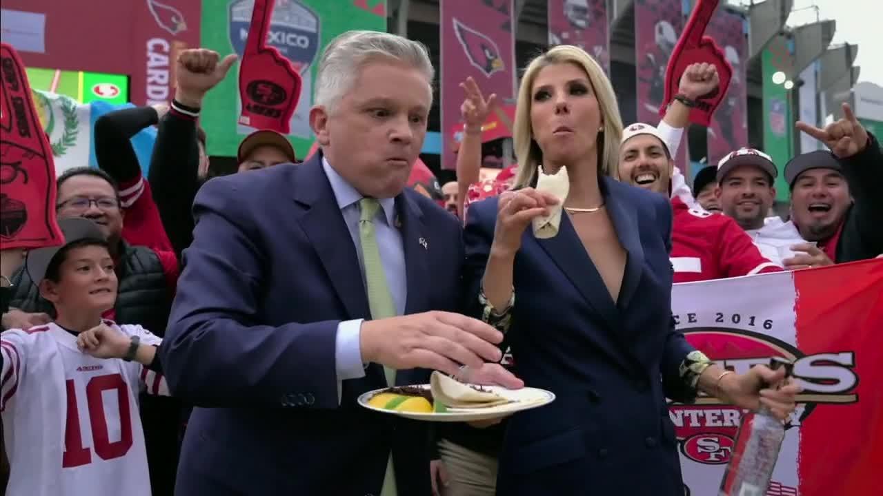 Eating grasshoppers in Mexico City before MNF | NFL on ESPN 1 eating grasshoppers in mexico ci