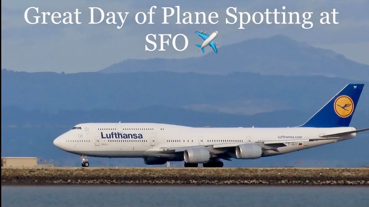 Great Day of Plane Spotting at SFO 1 great day of plane spotting at s