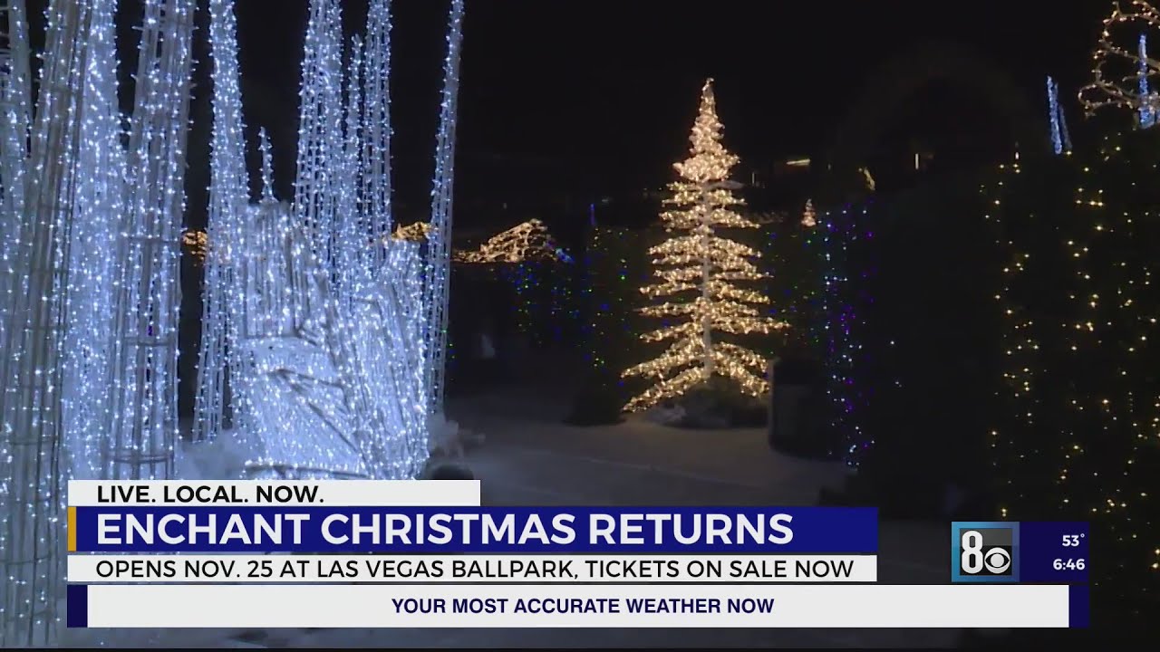 Las Vegas Ballpark promises "enchanting" holiday season with return of Enchant 1 las vegas ballpark promises ench