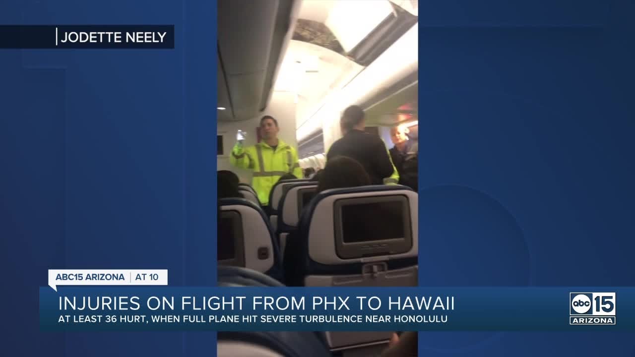11 people seriously injured amid turbulence on Hawaii flight 1 11 people seriously injured amid