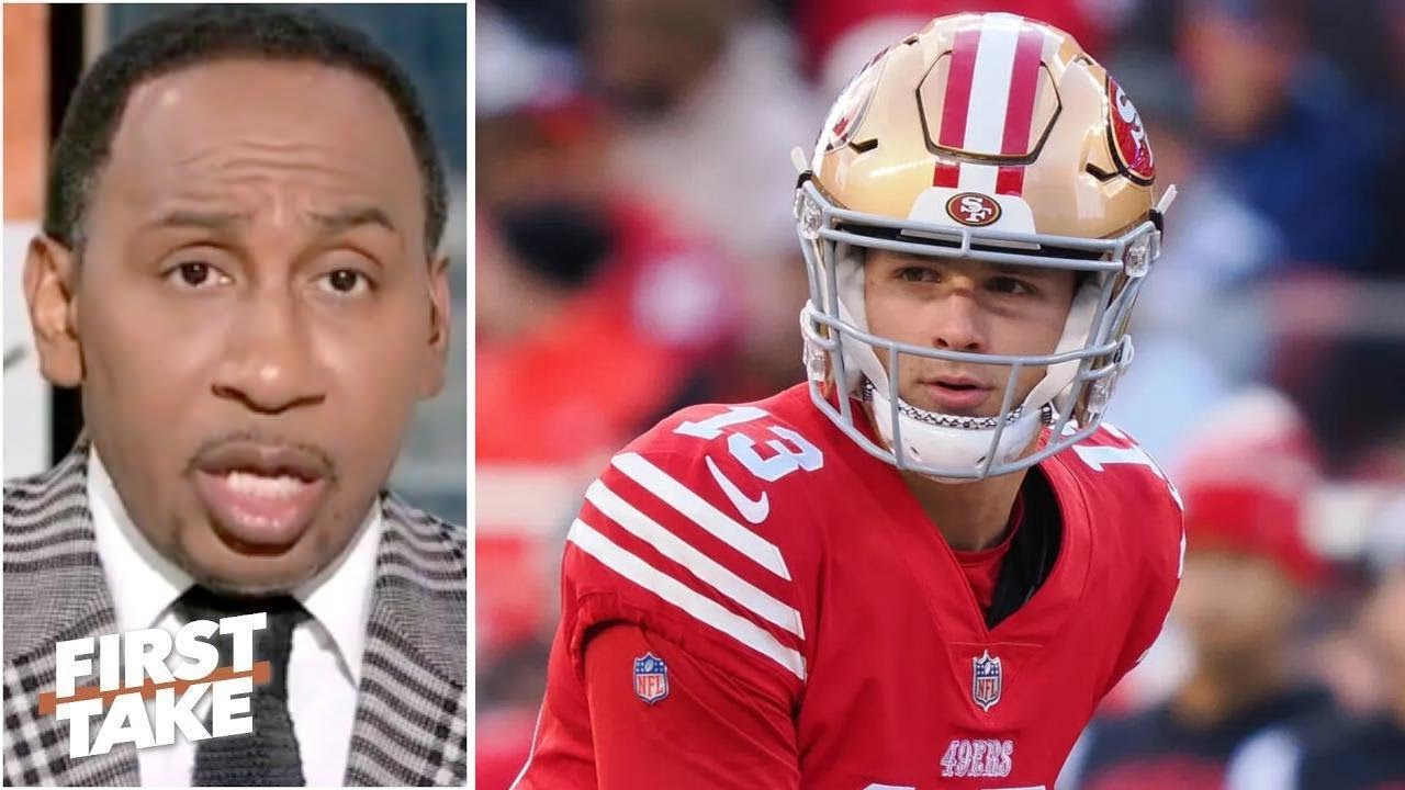 "Brock Purdy show the world 49ers are the scariest team in NFL right now" - Stephen A. 1 brock purdy show the world 49ers