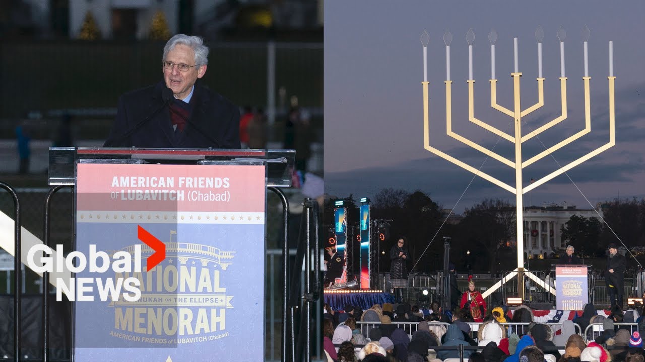 "Stand up against bigotry": Merrick Garland at National Menorah lighting ceremony 1 stand up against bigotry merrick