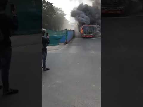 best bus no 51 santacruz caught