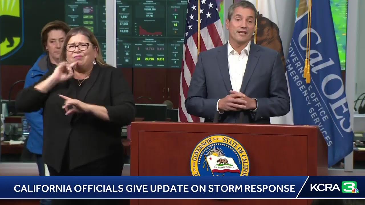 LIVE | California emergency officials are giving an update on the response to severe weather expe… 1 live california emergency offici