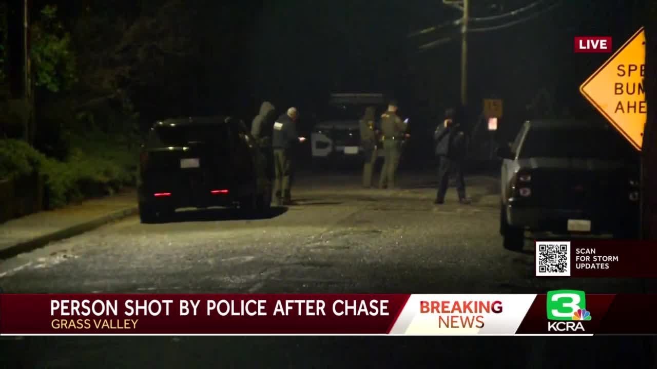 Person shot by police in Grass Valley 1 person shot by police in grass v