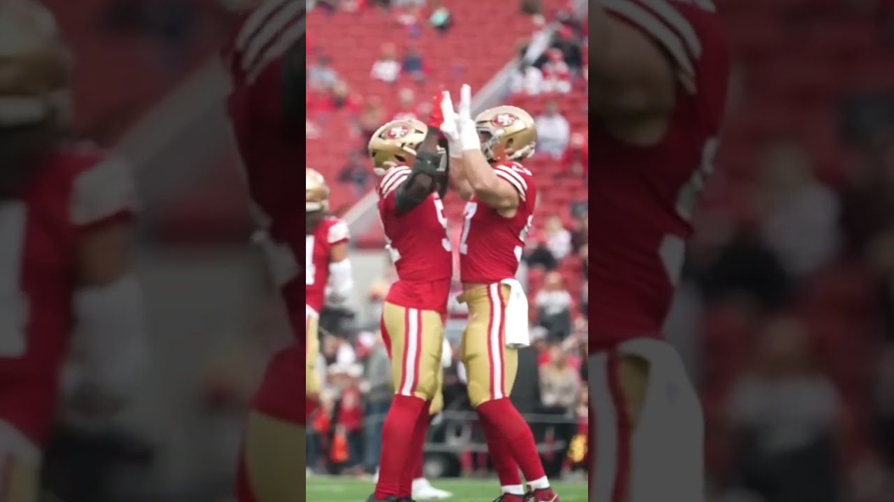 pregame bear hugs 49ers shorts