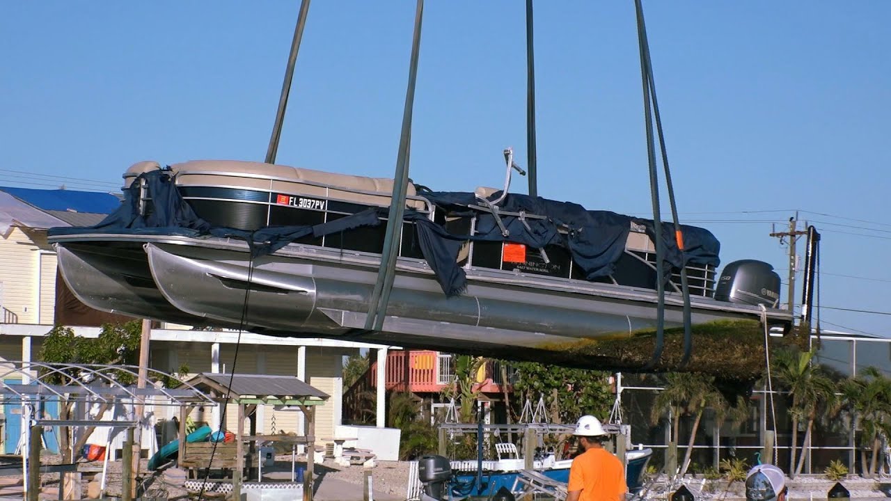 recovering boats left derelict b