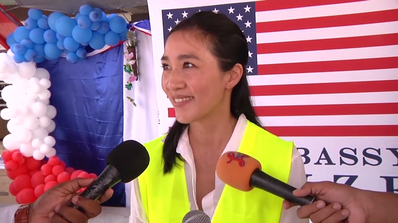 the us embassy donates new build