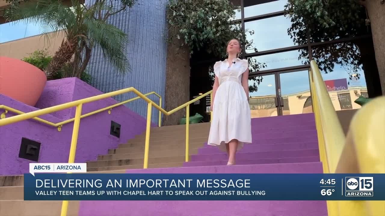 valley teen teams with chapel ha