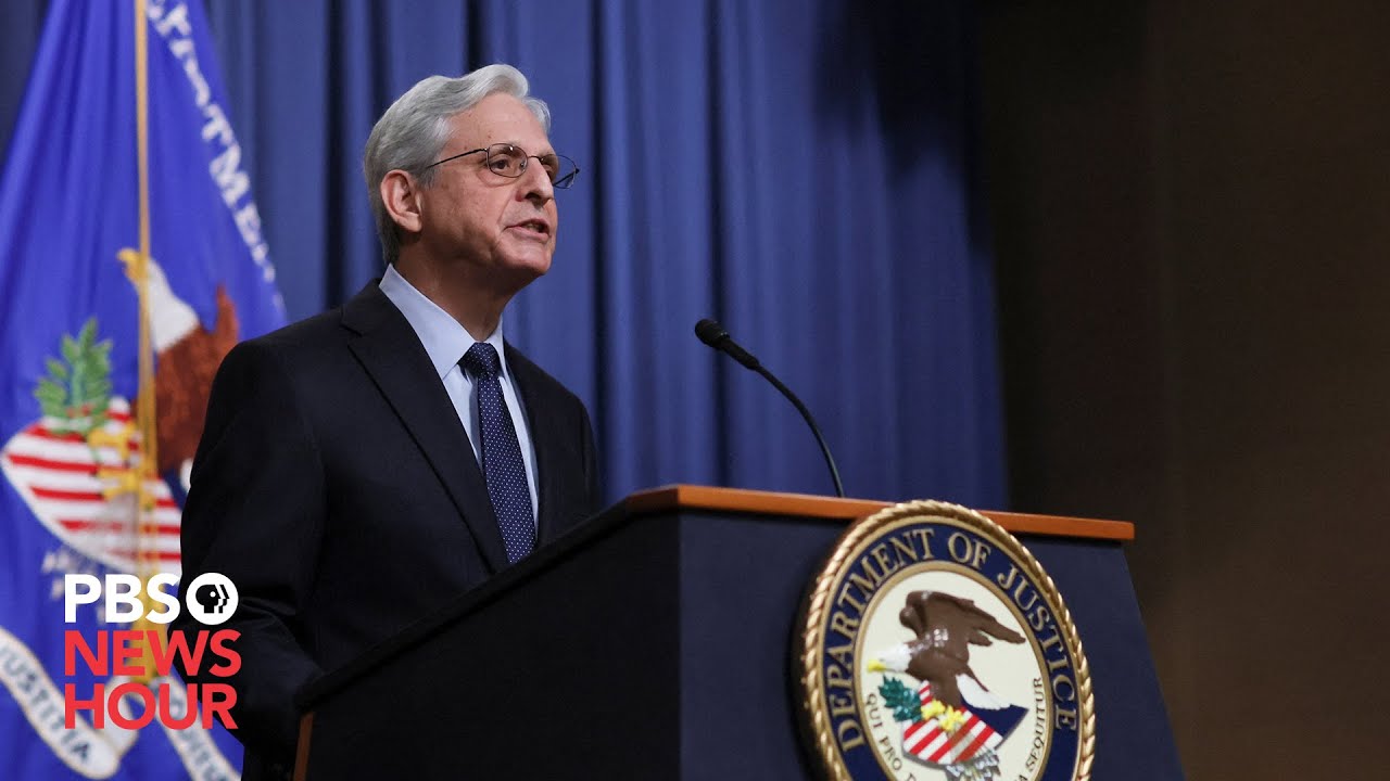 watch live ag garland announces
