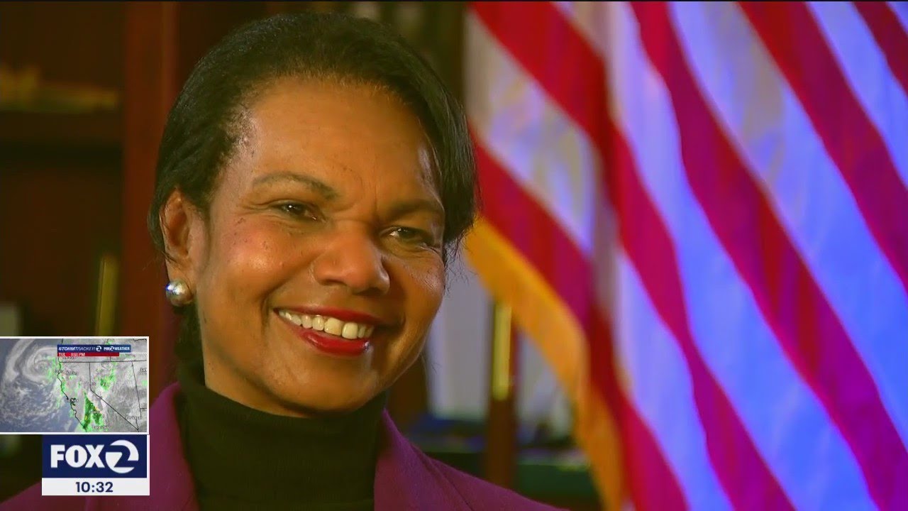 condoleezza rice reflects on car