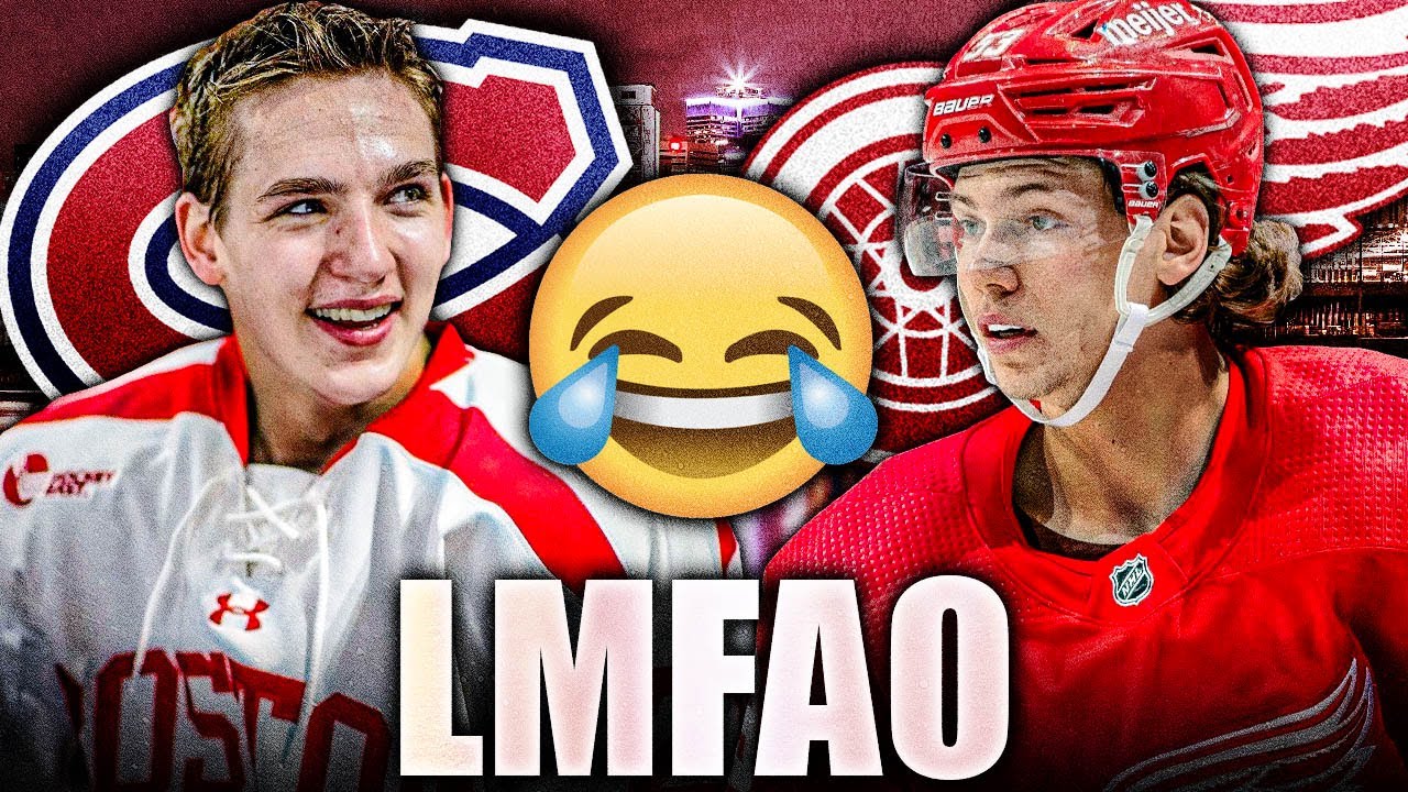 LANE HUTSON FOR MORITZ SEIDER? LMFAO (Montreal Canadiens, Detroit Red Wings News & Trade Rumours) 1 lane hutson for moritz seider lm