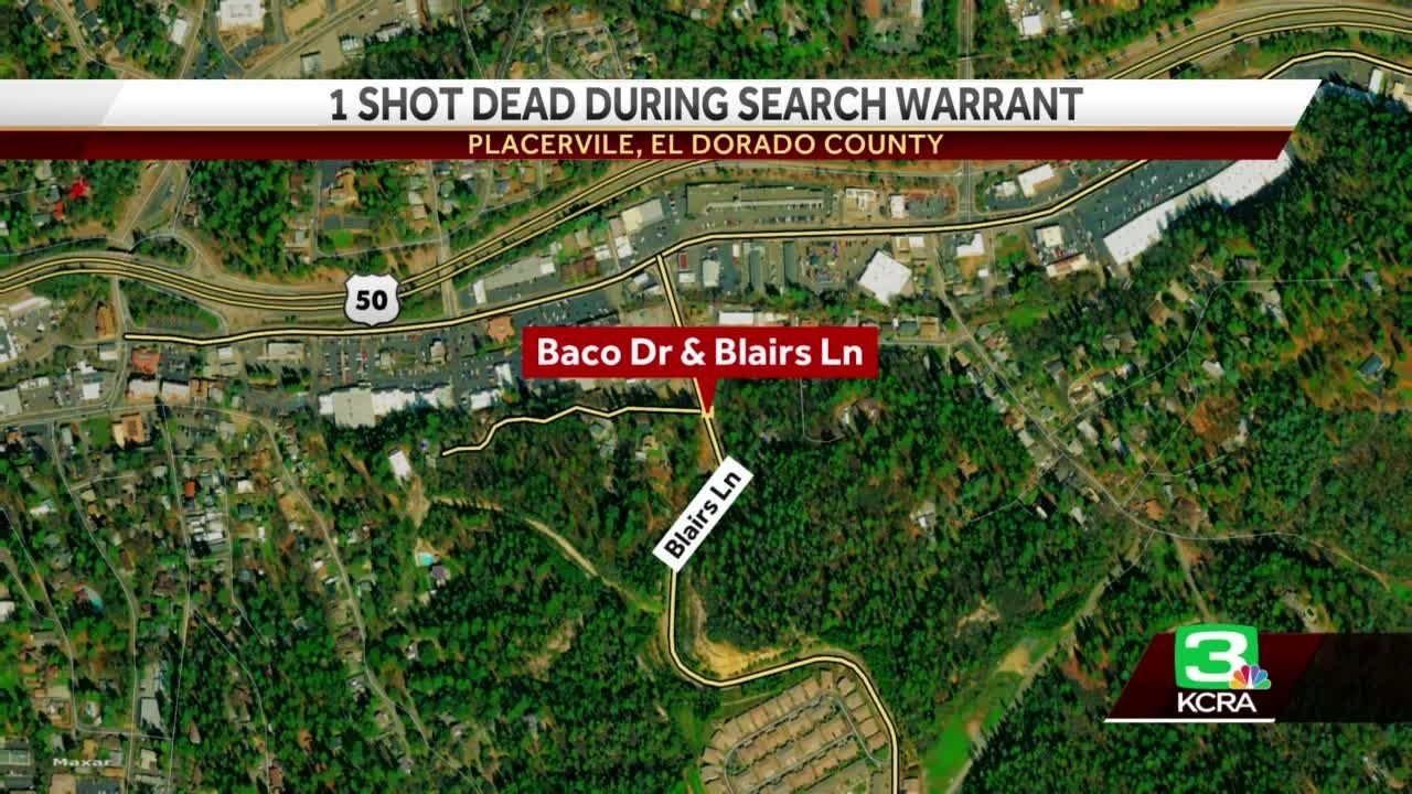 1 shot dead as deputies serve search warrant in Placerville 1 1 Shot Dead As Deputies Serve Search Warrant In Placerville