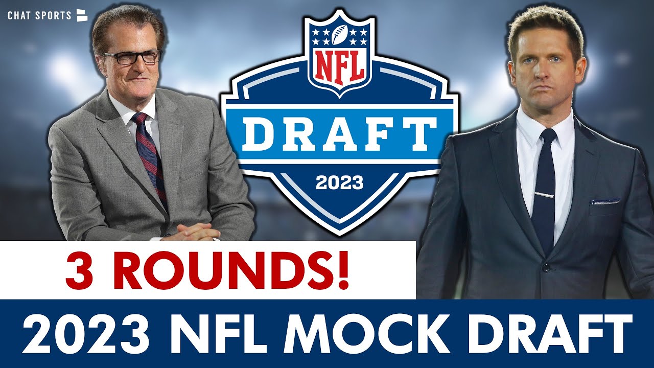 2023 Nfl Mock Draft: Todd Mcshay And Mel Kiper Round 2 And 3 Projections Before Nfl Draft