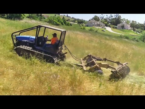 85 Year Old Man Clears Overgrown Fields As Fire Season Looms